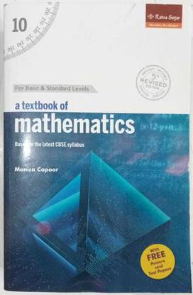 A Textbook of Mathematics class 10th