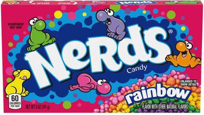 NERDS Candy Rainbow Imported 141 gms Bars
