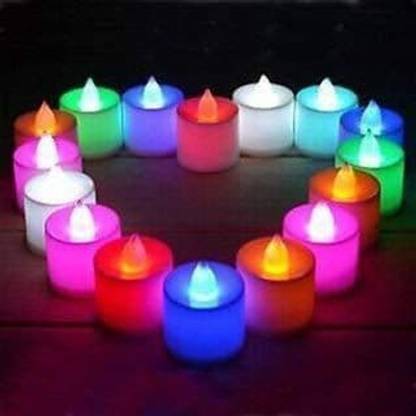 Laxmi Creative DIYAS Polypropylene (Pack of 24) Table Diya Set