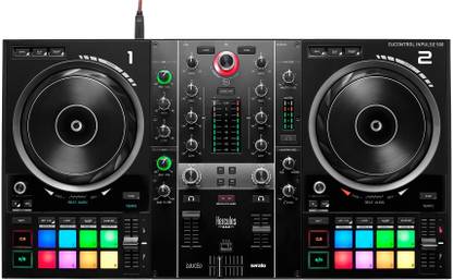 Hercules DJControl Inpulse 500: 2-deck USB DJ controller for Serato DJ & DJUCED (included)