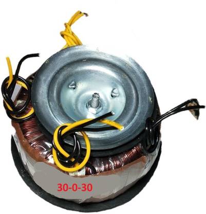 Quality 30-0-30 volt 7 ampere toroidal transformer with 12-0-12 and 0-12 and nut bolt Electronic Components Electronic Hobby Kit