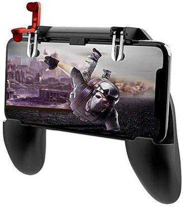 IMMUTABLE 025 RT-PRO- W10 Universal Mobile Gaming Trigger Game pad Joystick Phone Holder for All Mobile Phones Pubg Remote Controller Gamepad 2-in-1 Upgraded Version Gaming Accessory Kit Gaming Accessory Kit (Black, For Android)  Gaming Accessory Kit