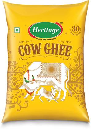 Heritage Golden Cow Ghee Ghee Pouch