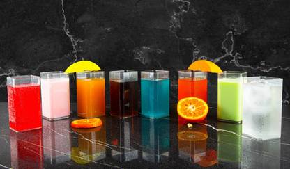 V Tech (Pack of 8) VTech GLASS 8 piece 300 ml Glass Set Water/Juice Glass