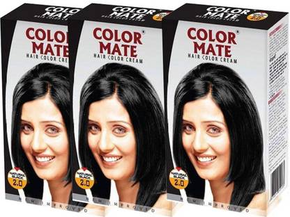 COLOR MATE Natural Black , Black