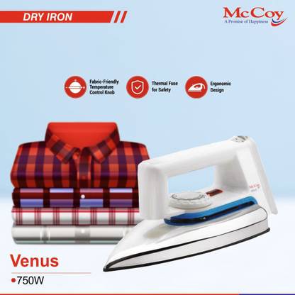 Mccoy 127EI74YZ 750 W Dry Iron