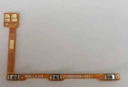 (HUKATO.COM) HOT_9_PRO_X655_POWER_ON_OFF_LOCK_PATTA HOT 9 PRO X655 POWER ON OFF LOCK KEY BUTTON CABLE RIBBON PATTA WIRE Volume Button Flex Cable