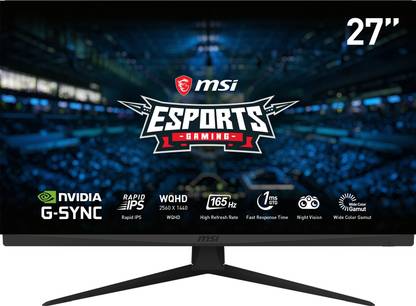 MSI Optix 68.58 cm (27 inch) WQHD IPS Panel Gaming Monitor (Optix G273QF)