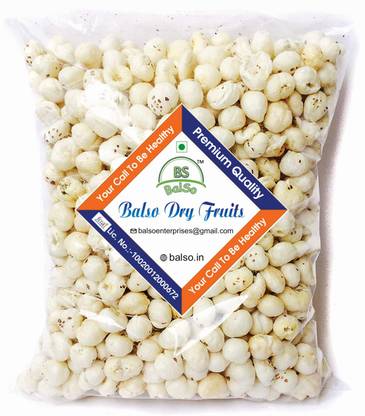 BalSo Makhana-1kg (Phool Makhana) Fox Nut Fox Nut