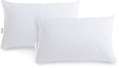 Duroflex Microfibre Sleeping Pillow Pack of 2 Solid SNUGGLEDUAL