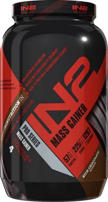 IN2 IN2 Mass Gainer 1.2kg Rich Chocolate Weight Gainers/Mass Gainers