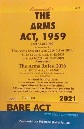 The Arms Act,1959