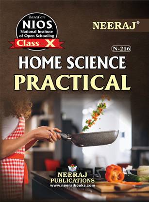 NIOS PRACTICAL HOME SCIENCE Guide Class 10 English Medium As Per Latest Syllabus