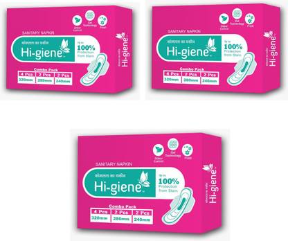 HI-giene combo pack Sanitary Pad
