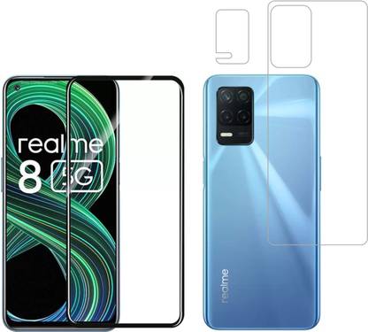 Vatsin Front and Back Tempered Glass for Realme 8s 5G