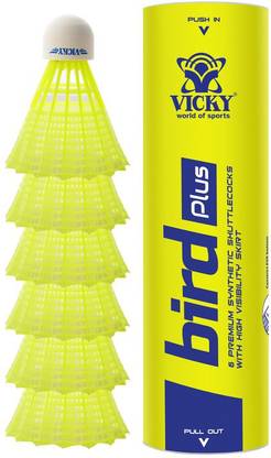 VICKY Bird Plus Nylon Shuttle  - Yellow
