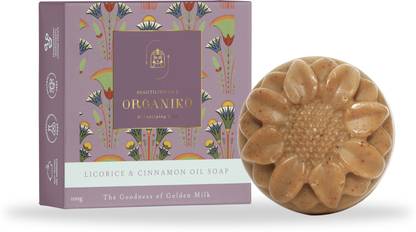organiko Skin Care Nourishing Deep Cleansing Soap For All Skin Types (Licorice)