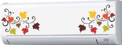 Creatick Studio 16 cm Air Conditioner Sticker -Decorative AC (Air conditioner ) Sticker (16 cm x 91 cm) Self Adhesive Sticker