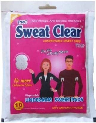 SWEATINIL Single Pack Self Stick Disposable Underarm Sweat Pads
