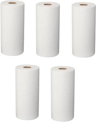 B S NATURAL Toilet Tissue Rolls with 100% Natural Tissue, Extra Soft Tissue Paper,Pulls Toilet Paper Roll pack of 5(2 Ply, 160 Sheets) Toilet Paper Roll