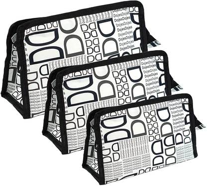 PRISMAXIC Travel Bag Extra Large Makeup Organiser Cosmetic bag for women - 3pcs Travel Toiletry Kit