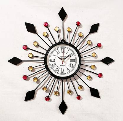 Q Time Analog 50.8 cm X 50.8 cm Wall Clock