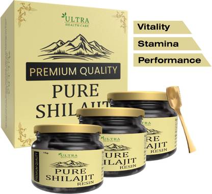 Ultra Healthcare Pure Natural Shilajit Resin for Strength, Stamina And Energy For Men & Women
