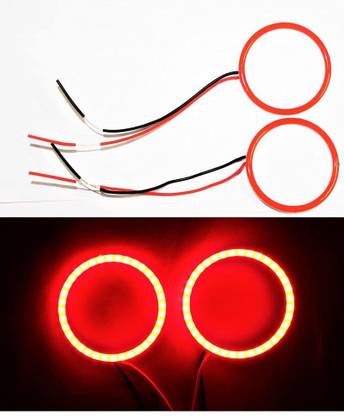 Vagary Bajaj Pulsar RS 200 Red LED Angel Eyes Ring Light Projector Lens