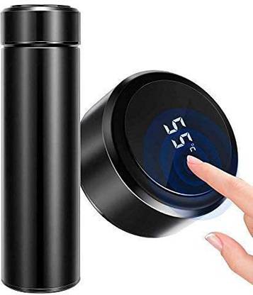 BRICKFIRE Smart LED indicator Temperature Display Vacuum Flask Double Wall Insulated B11 500 ml Bottle