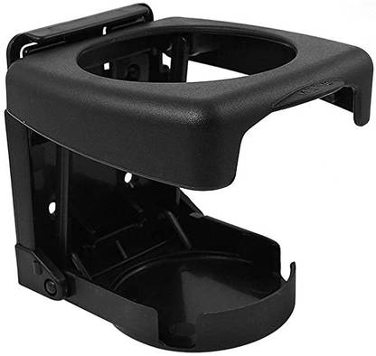 A2D Car Drink Holder Foldable - Black Cup Holder Dashboard Panel