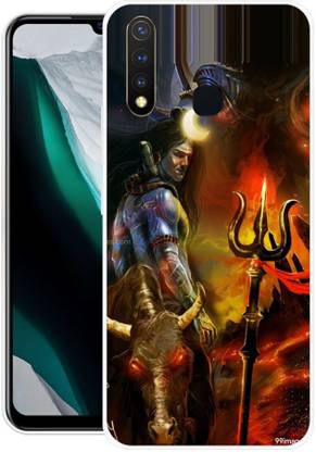 PRINTGARD Back Cover for Vivo Y19, Vivo U20