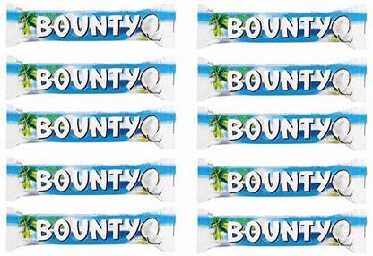 BOUNTY Chocolate 57g Pack of 10 Bars
