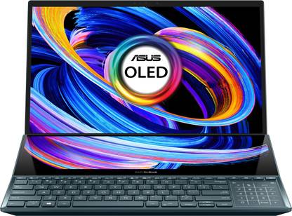 ASUS Zenbook Pro Duo 15 OLED Touchscreen Intel H-Series Intel Core i7 10th Gen 10870H - (32 GB/1 TB SSD/Windows 10 Home/8 GB Graphics/Intel Integrated UHD) UX582LR-H701TS Creator Laptop