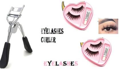 J & F Curler with False Eyelash ( Pack of 2 eyelashes )