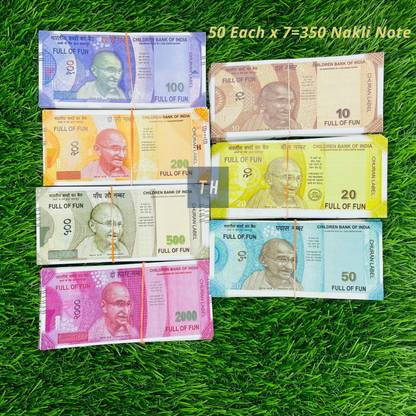 TRENDY&amp;HANDY Combo (50 Each x 7=350 Nakli Note) | Playing Indian ...
