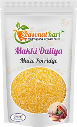 Seasonal Kart Makki Daliya / Makai ka Daliya|Homemade Daliya | Cereal for Breakfast | Pouch