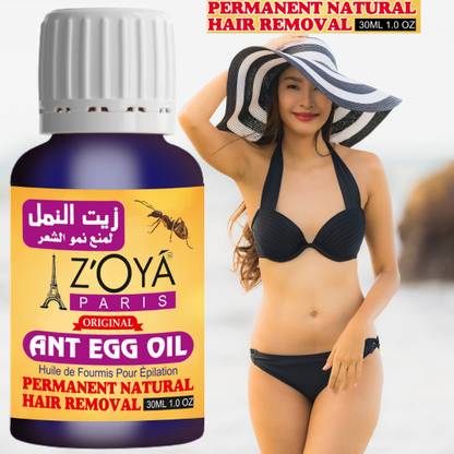 ZOYA PARIS 100% HERBAL Ant Egg Oil (Original) there is a significant reduction in hair in the first month. Ant Egg Oil has no age restrictions. Ant Egg Oil, which completely eliminates hair growth at advanced ages by applying it to the armpits and other parts of new-born babies, Ant Egg Oil for Permanent Unwanted Hair Removal. Ant Egg Oil is a product that can be used by everyone from babies to older people. You will not feel any pain when using Ant Egg Oil and you can easily get rid of your hair. Cream