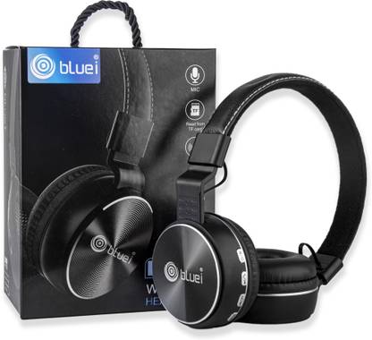 Bluei Massive 4 Headphones with Wireless Over Ear Headset Adjustable. Bluetooth Gaming