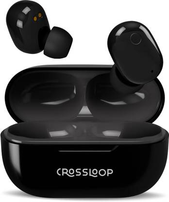 CROSSLOOP GENEX Active Noise Cancellation (ANC) TWS Earbuds | Bluetooth 5.0 | 20+ Hrs Battery Backup | Touch Control | IPX4 Splash Proof | for Phone Calls, Workouts, Online Classes, WFH Bluetooth