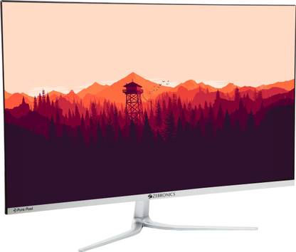 ZEBRONICS 68.58 cm (27 inch) Full HD IPS Panel Wall Mountable||White Colour Monitor (Zeb-A27FHD LED)