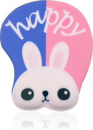 HASTHIP Anime Mouse Pad with Wrist Support Gel Ergonomic Cat 3D Mousepad for Office Mousepad