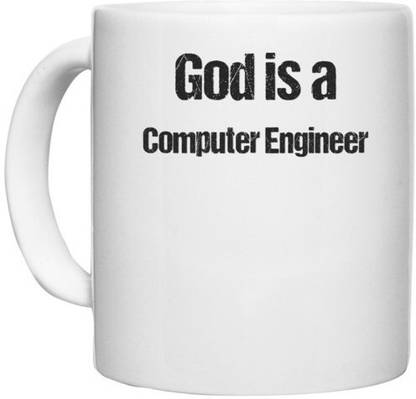 UDNAG White Ceramic Coffee / Tea 'computer Engineer | is a computer Engineer' Perfect for Gifting [330ml] Ceramic Coffee Mug