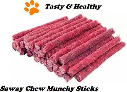 SAWAY Dog Healthy Saway Dog Mutton Munchies 1 Kg Mutton 1 kg Dry Adult, Young, Senior Dog Food