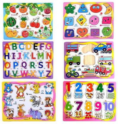 Vienkor 6 different shape board toy for kids