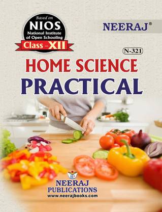 NIOS PRACTICAL HOME SCIENCE Guide Class 12 English Medium