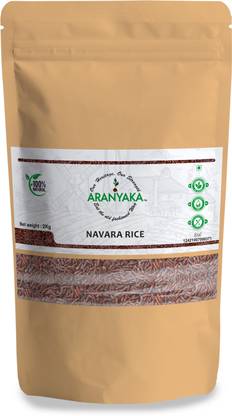 ARANYAKA Navara Red Rice-2000g (,Medium Grain) -Diabetic Friendly- Energy Booster-2Kg Red Navara Rice (Medium Grain, Parboiled)