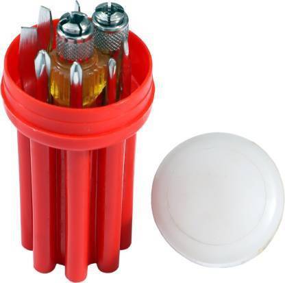 FREEMANS Freemans SCREW DRIVER KIT Standard Screwdriver Set (Pack of 8) Long Handle Screwdriver Set