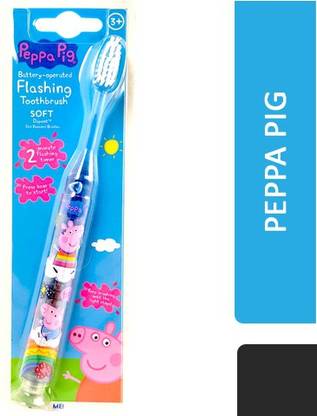 peppapig Flashing Toothbrush Soft Soft Toothbrush