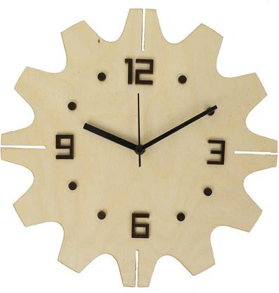 Bhavishya Analog 200 cm X 30 cm Wall Clock