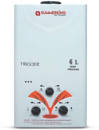 SUMMERKING Trigger 6 L Gas Water Geyser